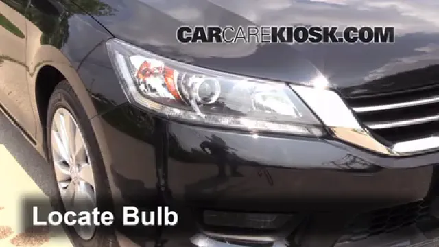 2014 Honda Accord EX-L 3.5L V6 Sedan Éclairage Feux de croisement (remplacer l'ampoule)